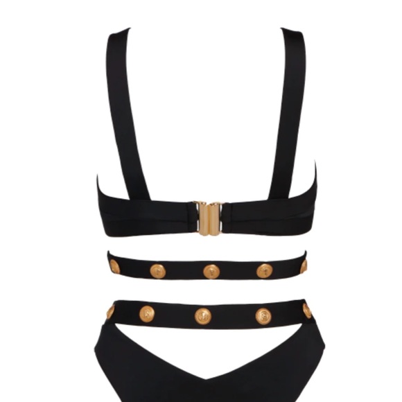 MONICA HANSEN Rich and Fab Cutout Bikini Top - Picture 7 of 14